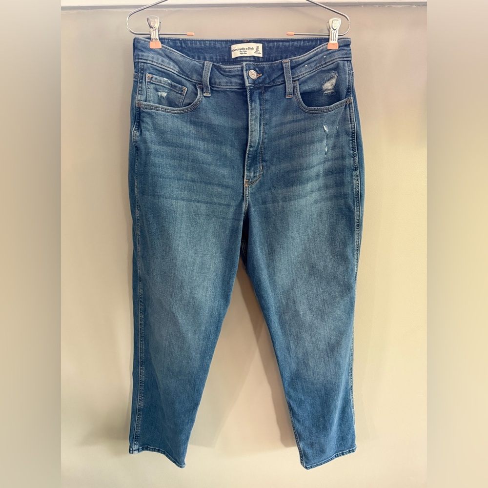 Abercrombie & Fitch Blue High Rise Jeans